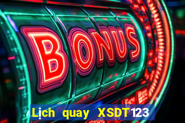 Lịch quay XSDT123 ngày 9