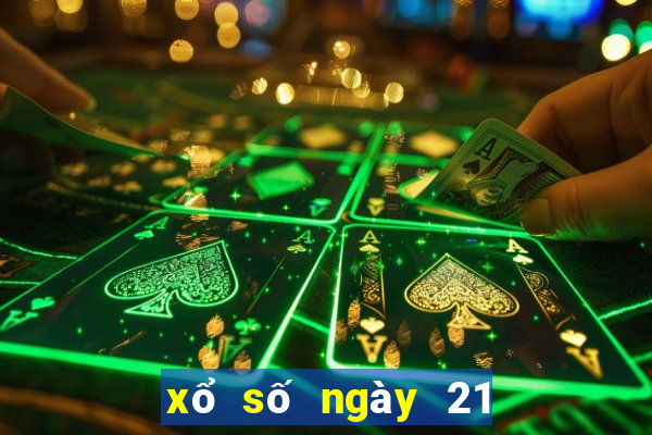 xổ số ngày 21 tháng 8