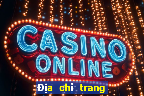 Địa chỉ trang web xổ số CD