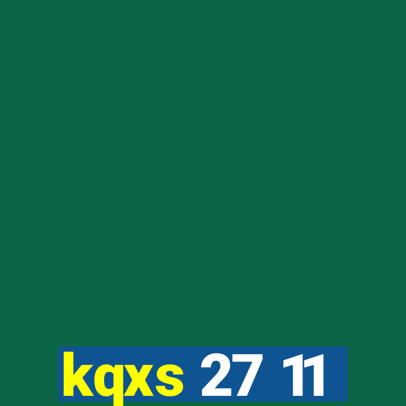 kqxs 27 11