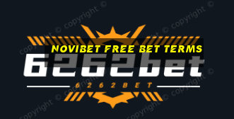 novibet free bet terms