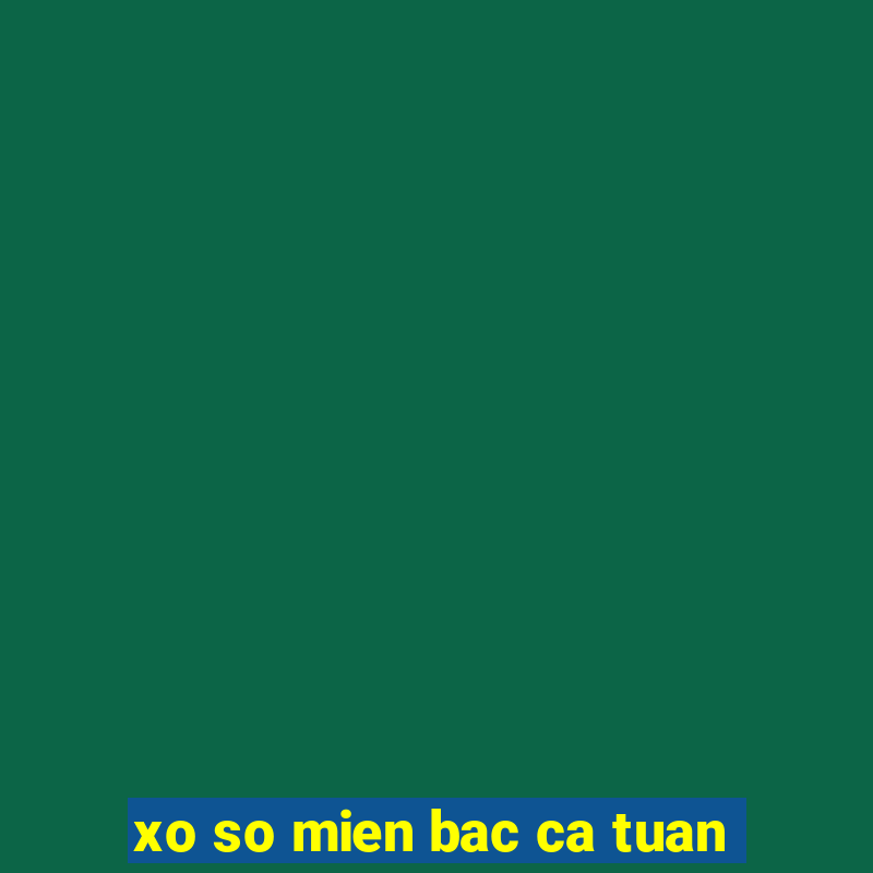 xo so mien bac ca tuan