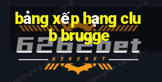 bảng xếp hạng club brugge