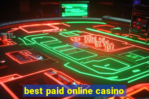 best paid online casino