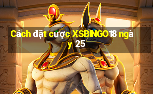 Cách đặt cược XSBINGO18 ngày 25