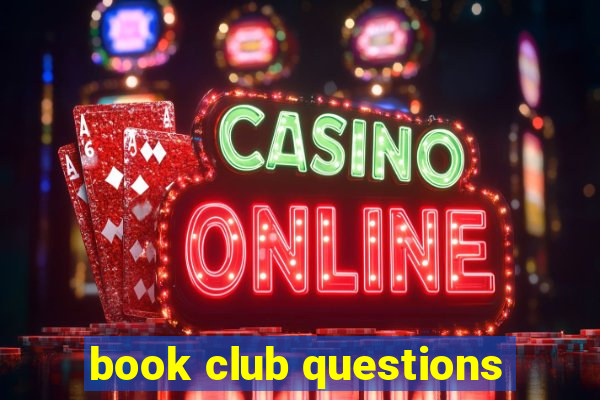 book club questions