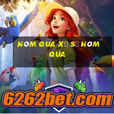 hôm qua xổ số hôm qua