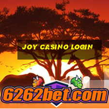 joy casino login