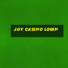 joy casino login