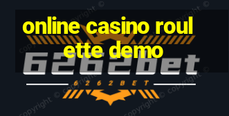 online casino roulette demo