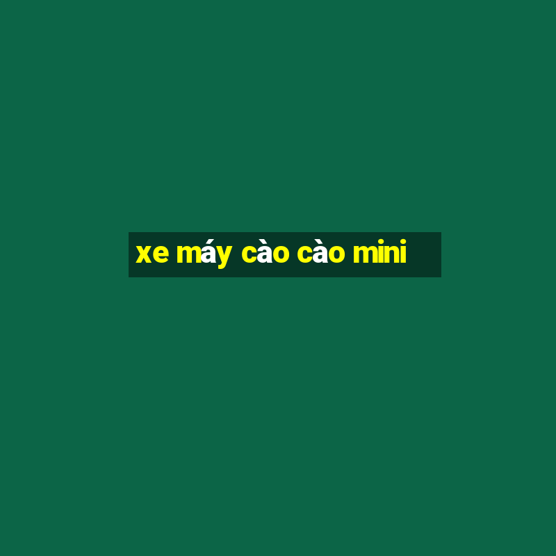 xe máy cào cào mini