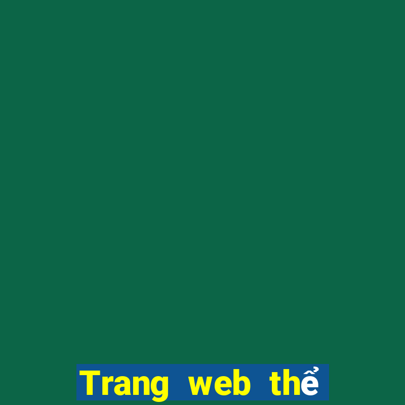 Trang web thể thao bbin