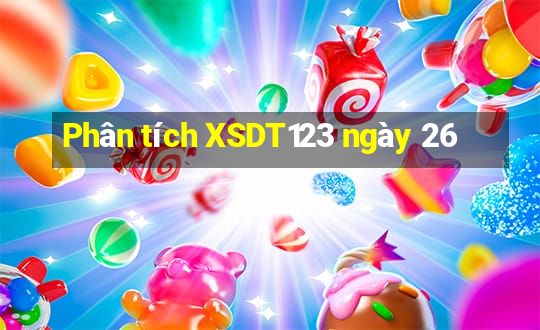 Phân tích XSDT123 ngày 26