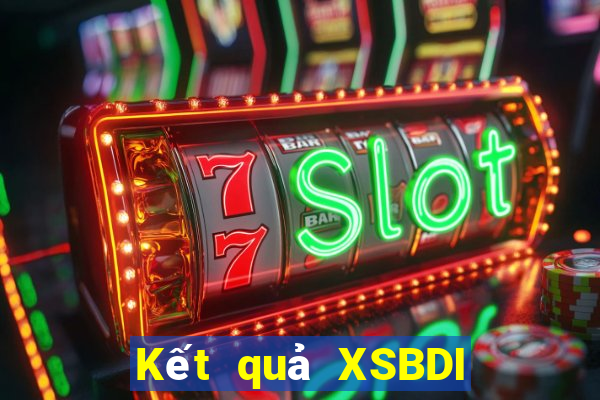 Kết quả XSBDI ngày thứ sáu