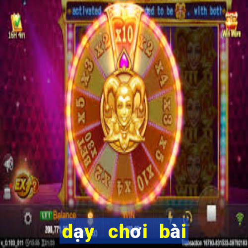 dạy chơi bài mậu binh