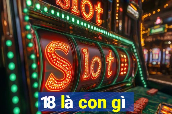 18 là con gì