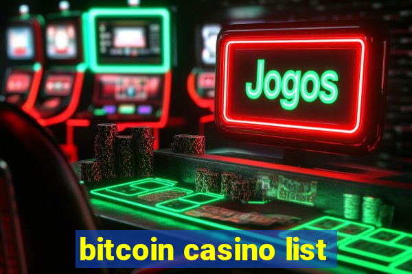 bitcoin casino list