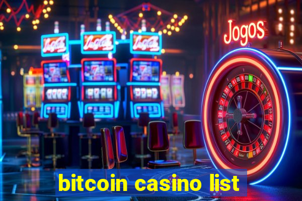 bitcoin casino list