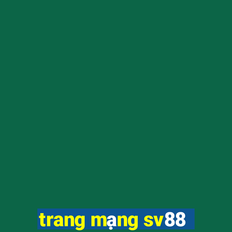 trang mạng sv88