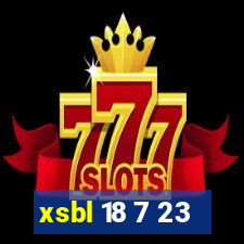 xsbl 18 7 23