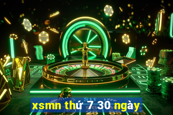 xsmn thứ 7 30 ngày