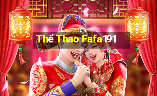 Thể Thao Fafa191