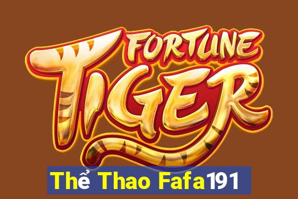 Thể Thao Fafa191