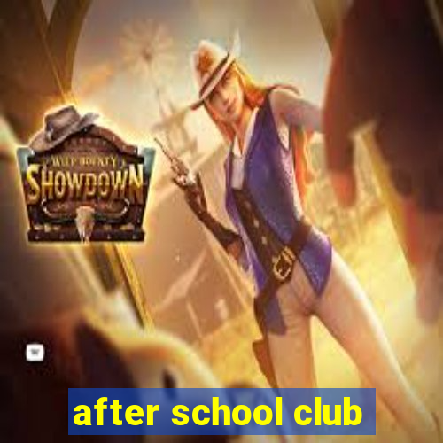 after school club