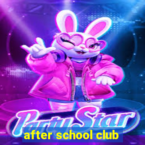 after school club