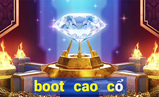 boot cao cổ đế bệt