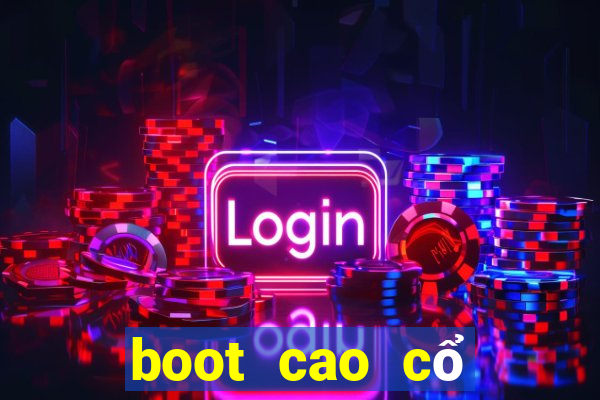 boot cao cổ đế bệt