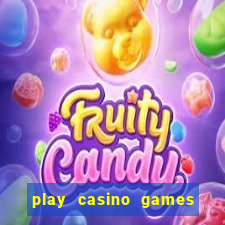 play casino games for free