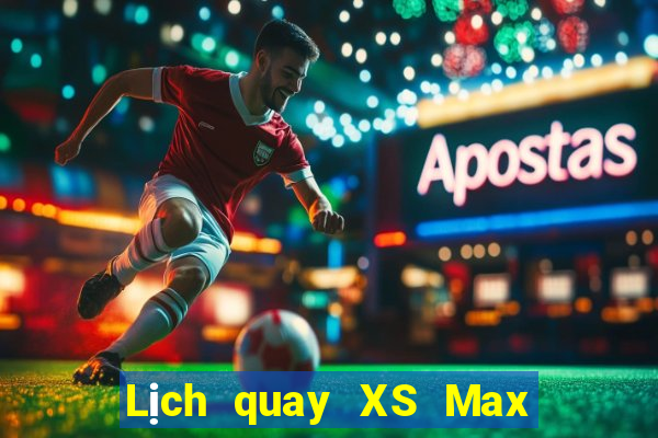 Lịch quay XS Max 4D ngày 12