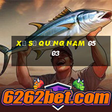 xổ số quảng nam 05 03