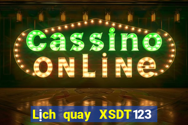 Lịch quay XSDT123 ngày 14