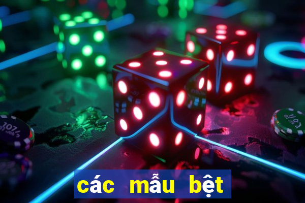 các mẫu bệt vệ sinh đẹp