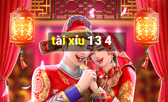 tài xỉu 1 3 4