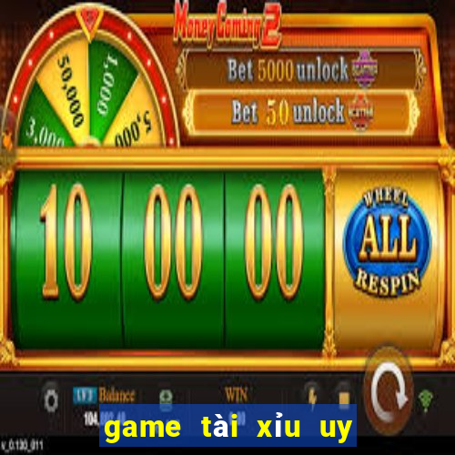 game tài xỉu uy tín nhất 2020