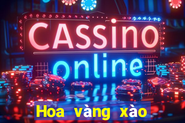 Hoa vàng xào củ cà