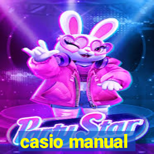 casio manual