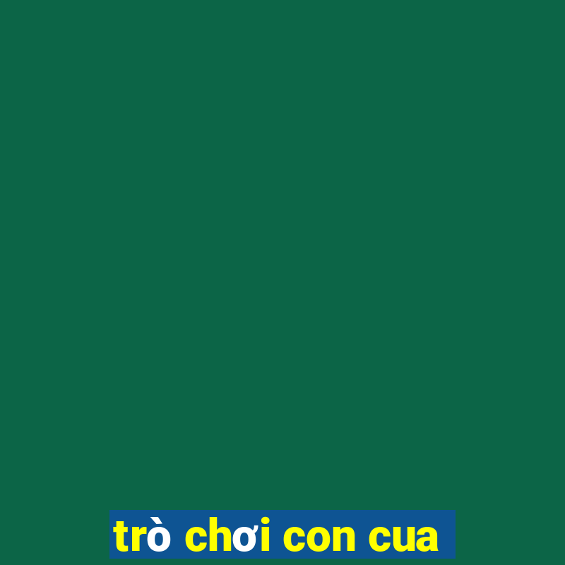 trò chơi con cua