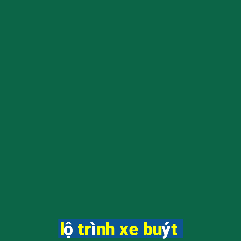 lộ trình xe buýt