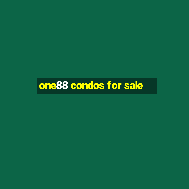 one88 condos for sale