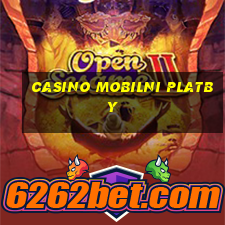 casino mobilni platby