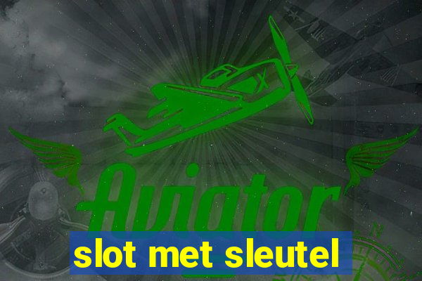 slot met sleutel