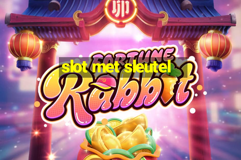 slot met sleutel