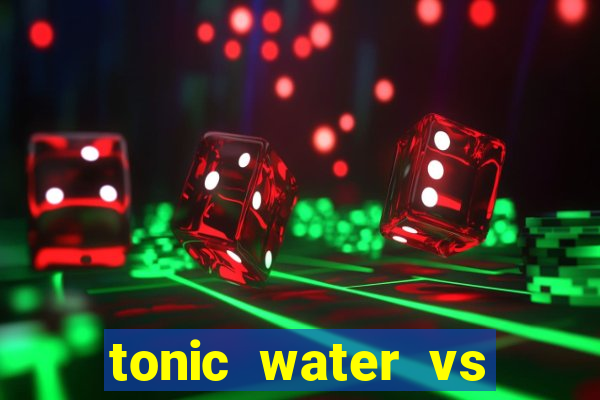 tonic water vs club soda