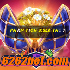 Phân tích XSLA Thứ 7