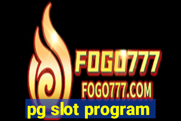 pg slot program