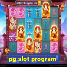 pg slot program